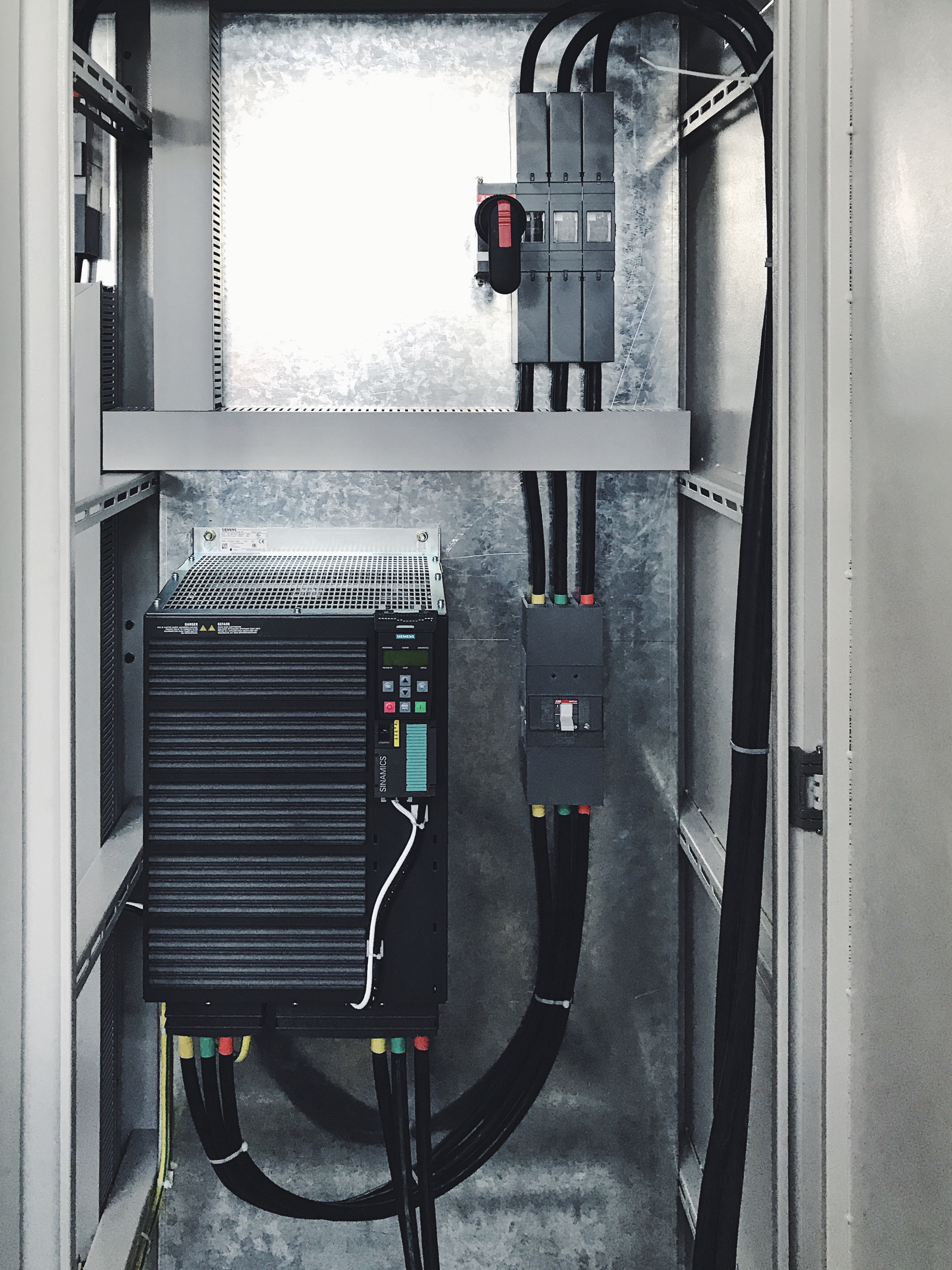 变频柜 ABB变频器 PLC控制柜 双螺杆挤出机控制柜
